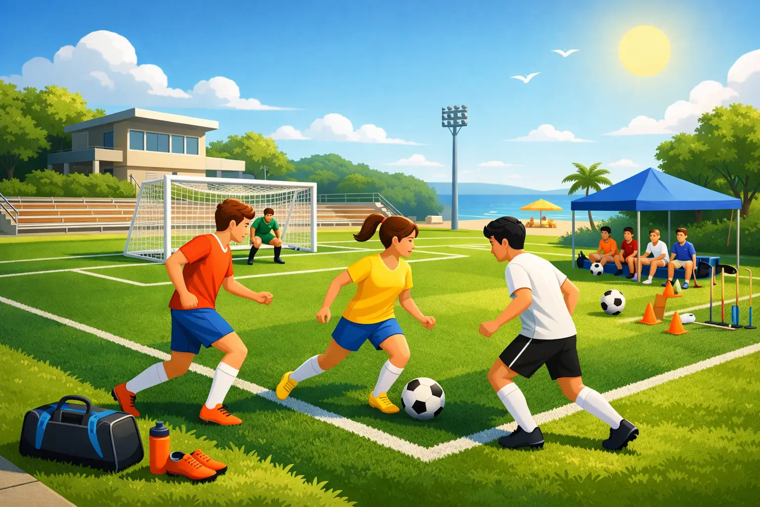 Summer Soccer Programs for High School Students