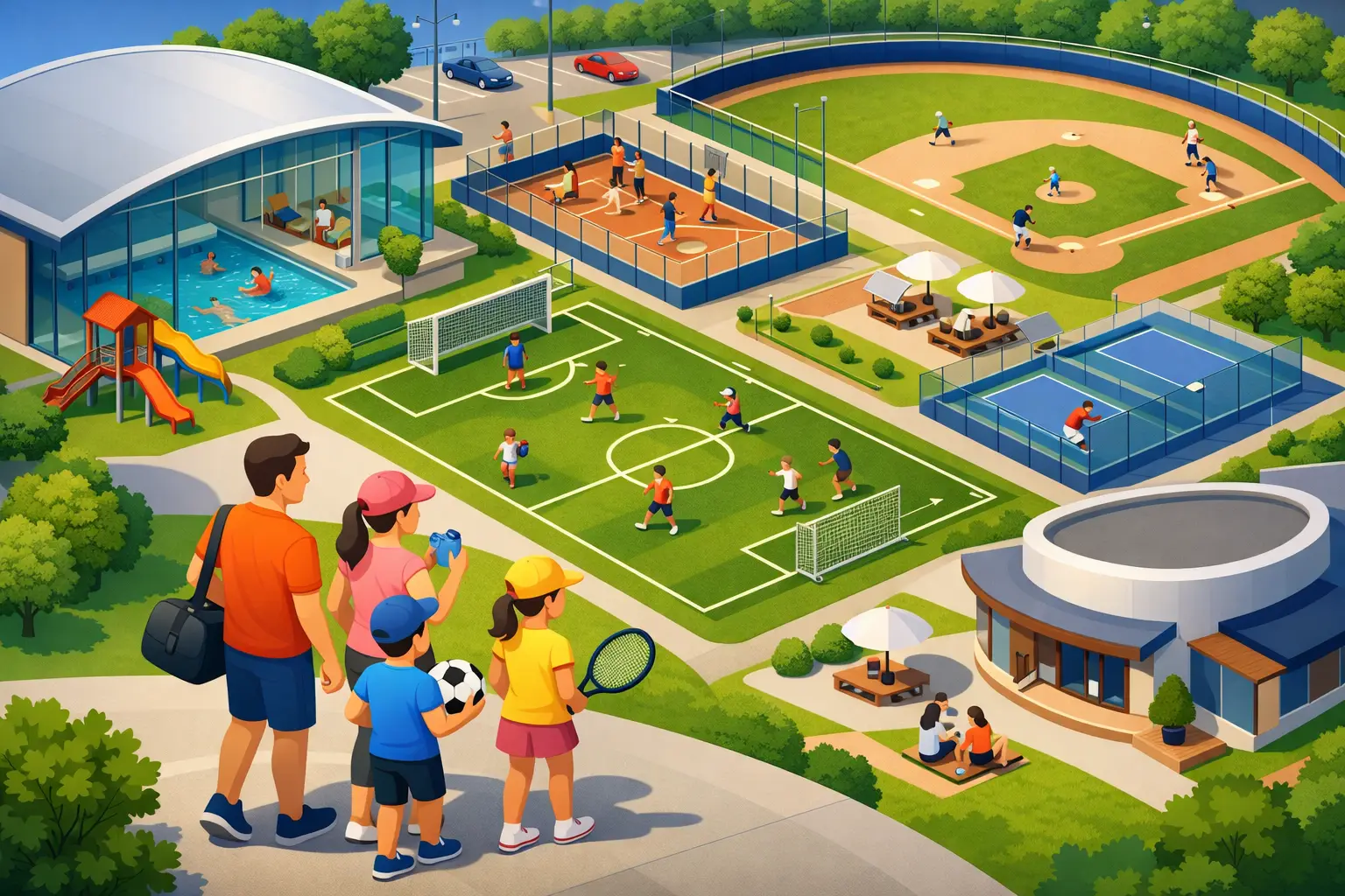 A Guide to Sports Complex Rentals for Families