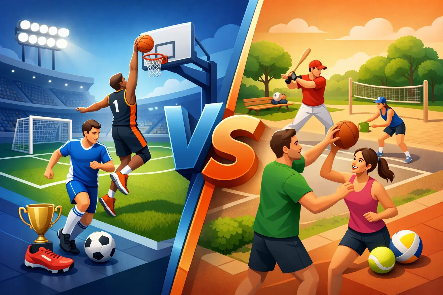 Club Sports vs Rec Leagues: Which Is Best?