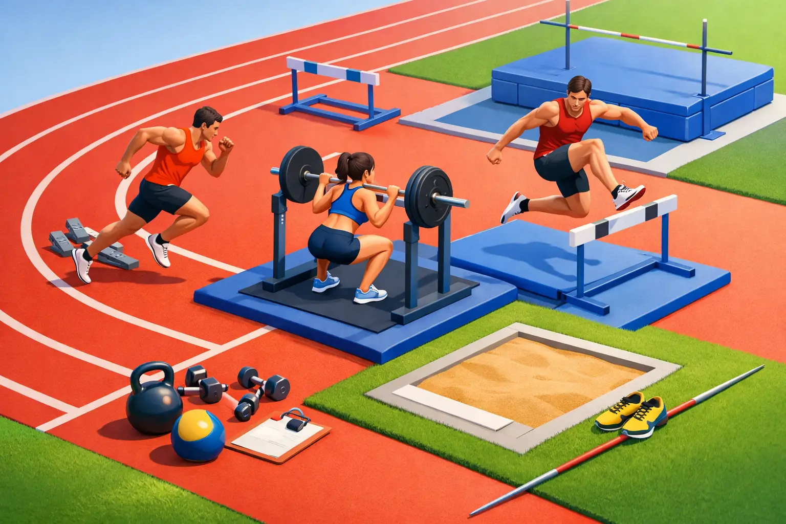 Track and Field Training for Stronger Athletes