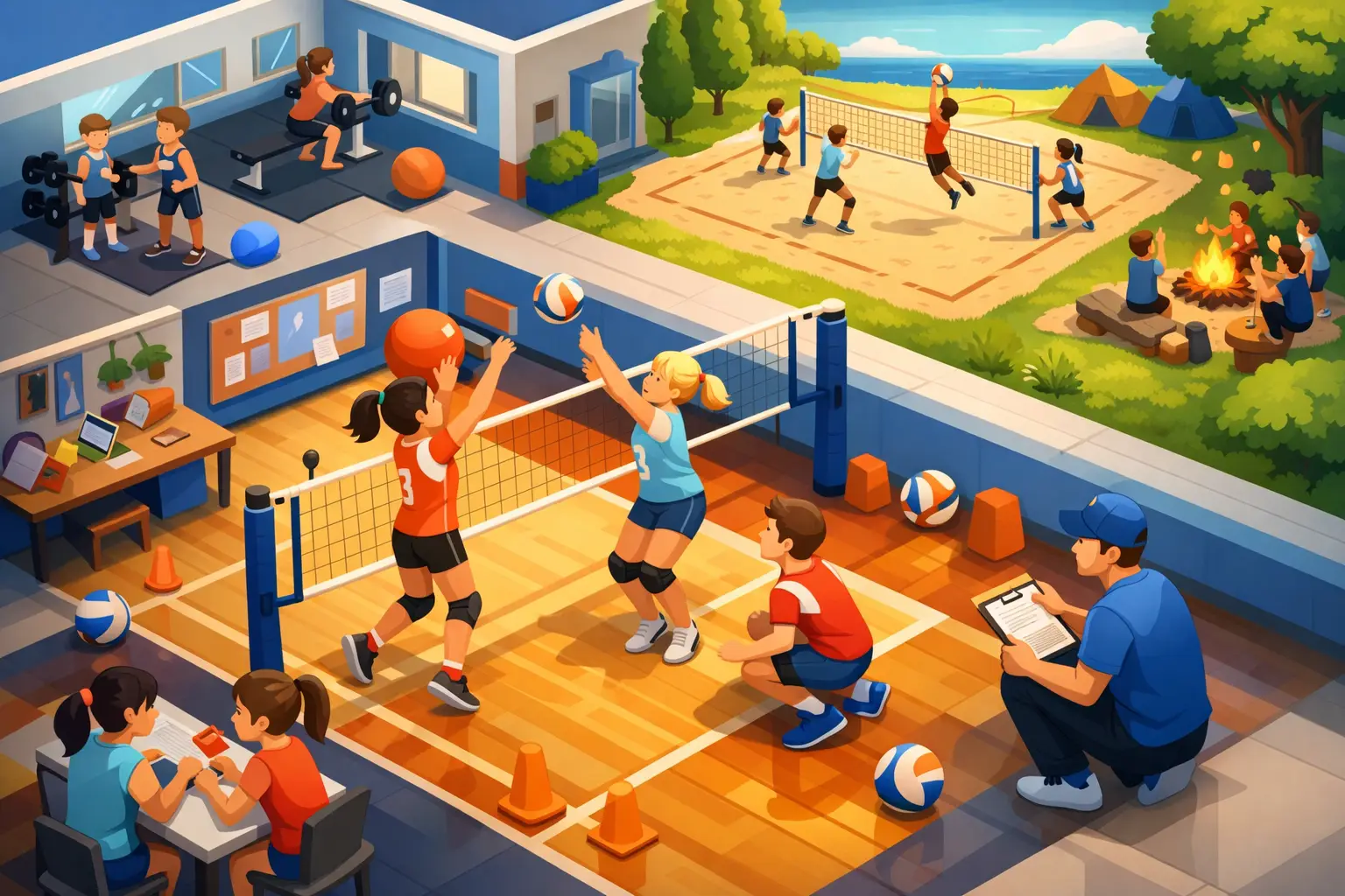 Youth Volleyball Club Activities That Matter