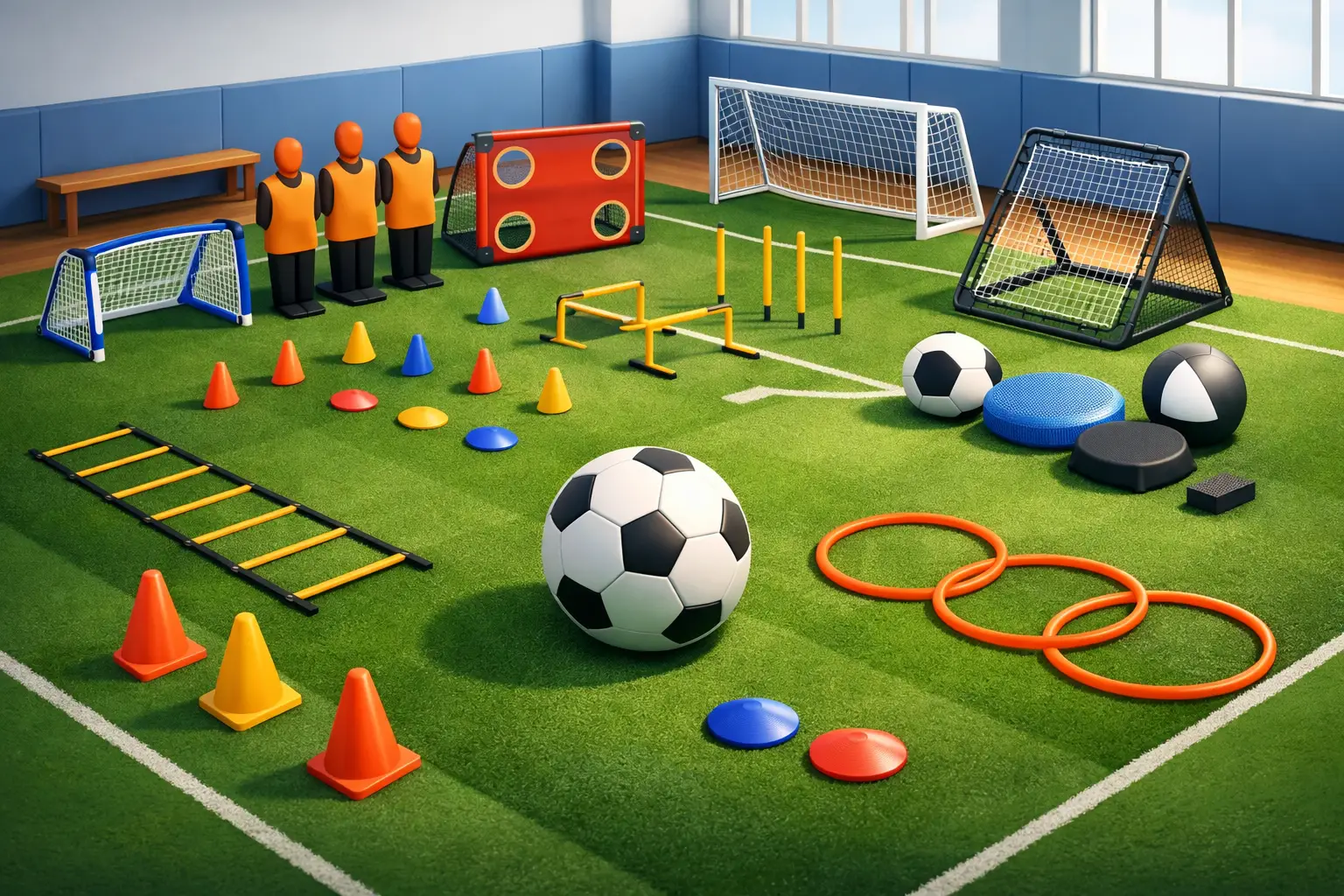 10 Best Indoor Drills for Soccer Players
