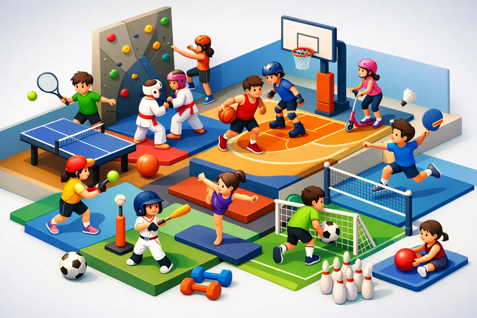 10 Best Indoor Sports for Kids to Play Year-Round