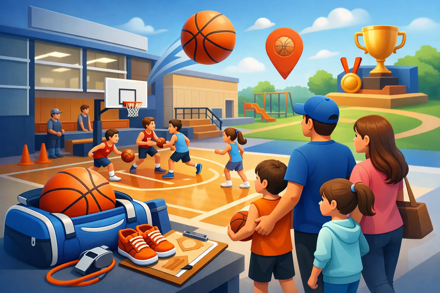 A Guide to Youth Basketball Leagues for Families