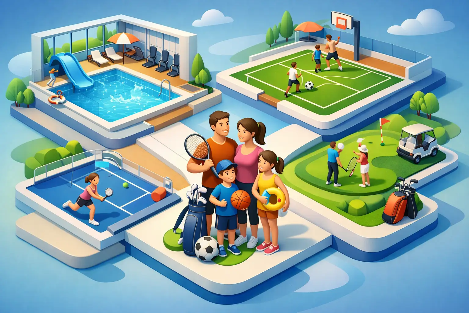 Family Sports Membership Options That Fit