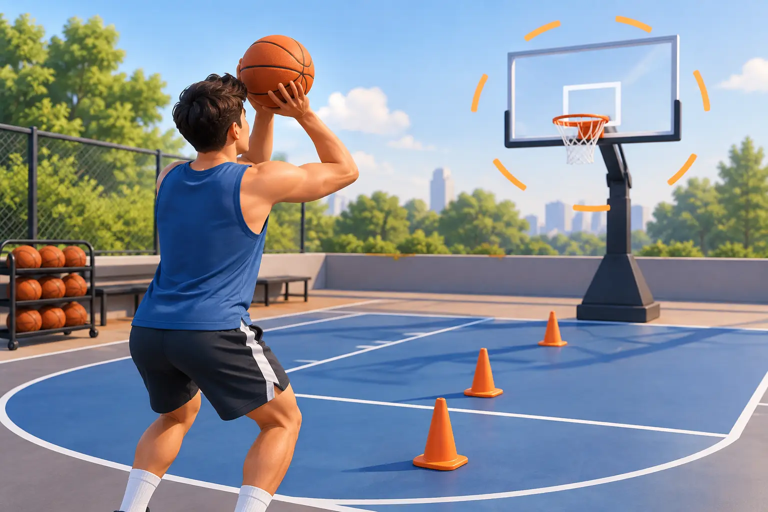 How to Practice Basketball Shooting With Purpose