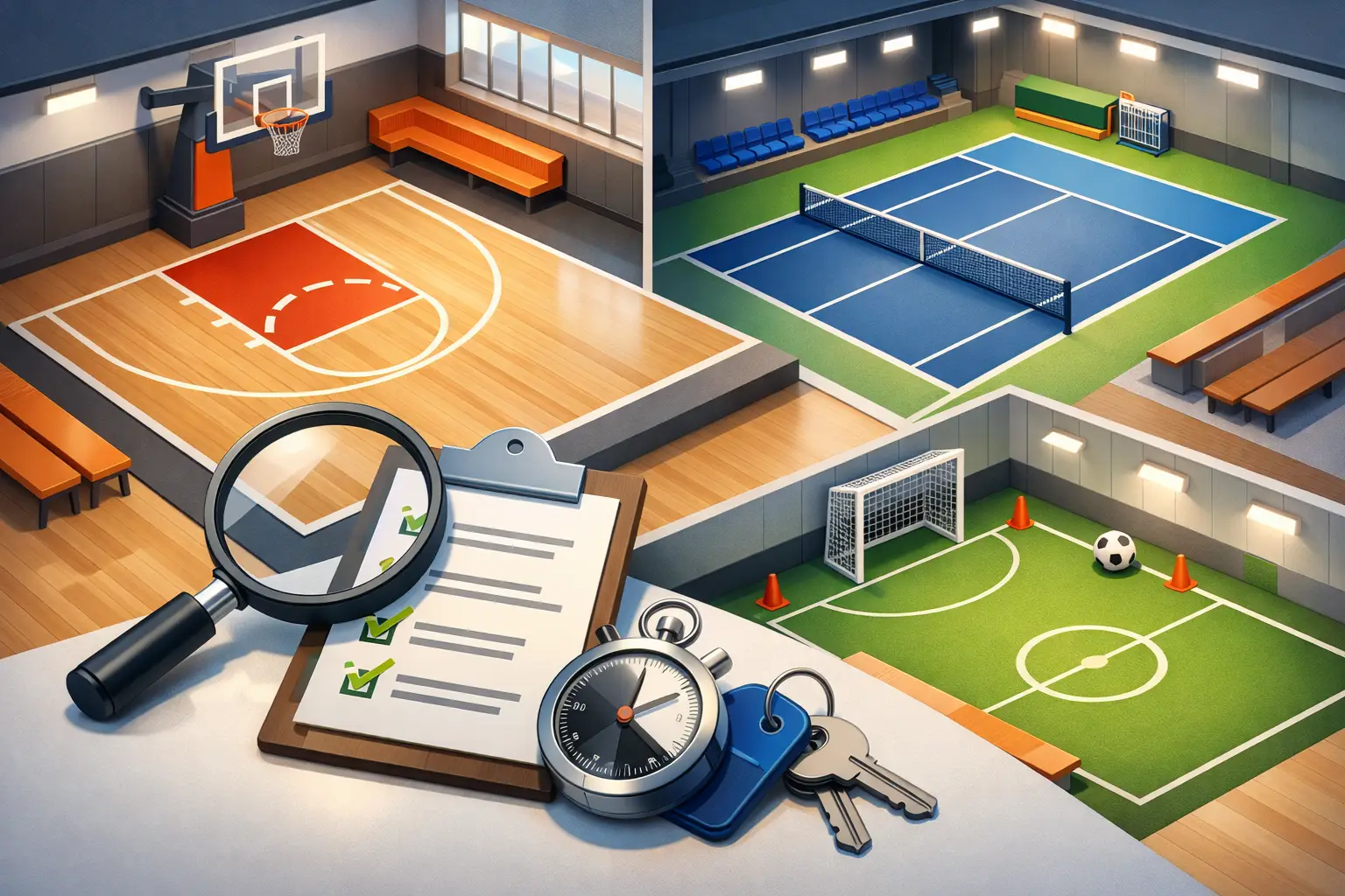 Indoor Court Rental Review: What to Check First