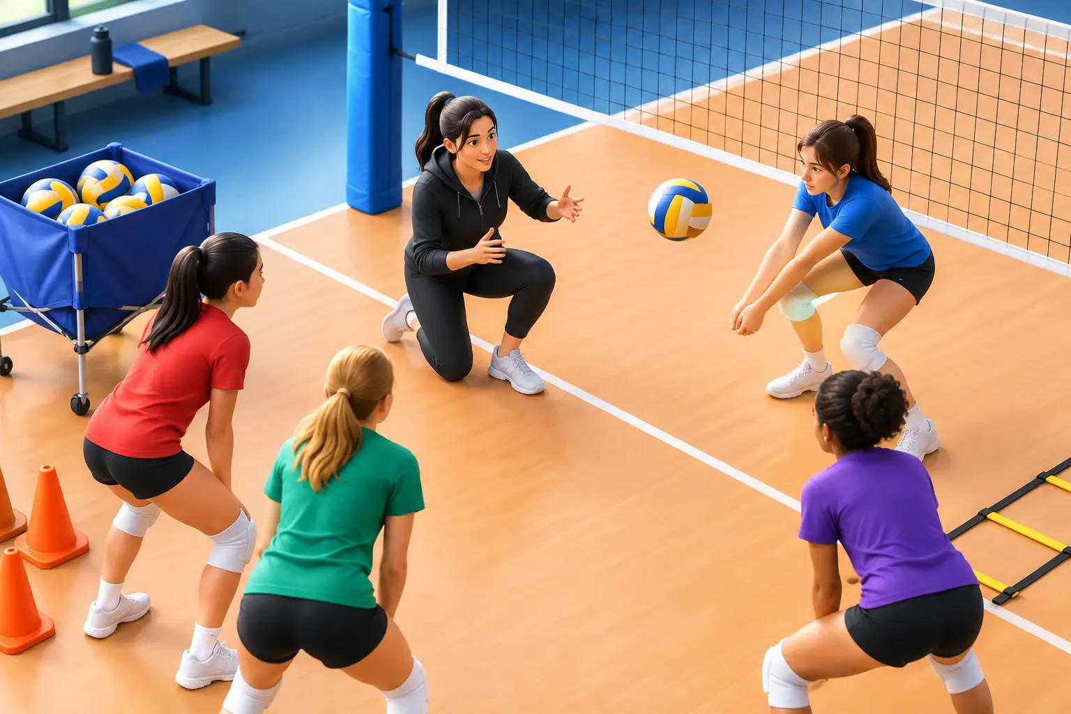 Volleyball Clinics That Build Better Players