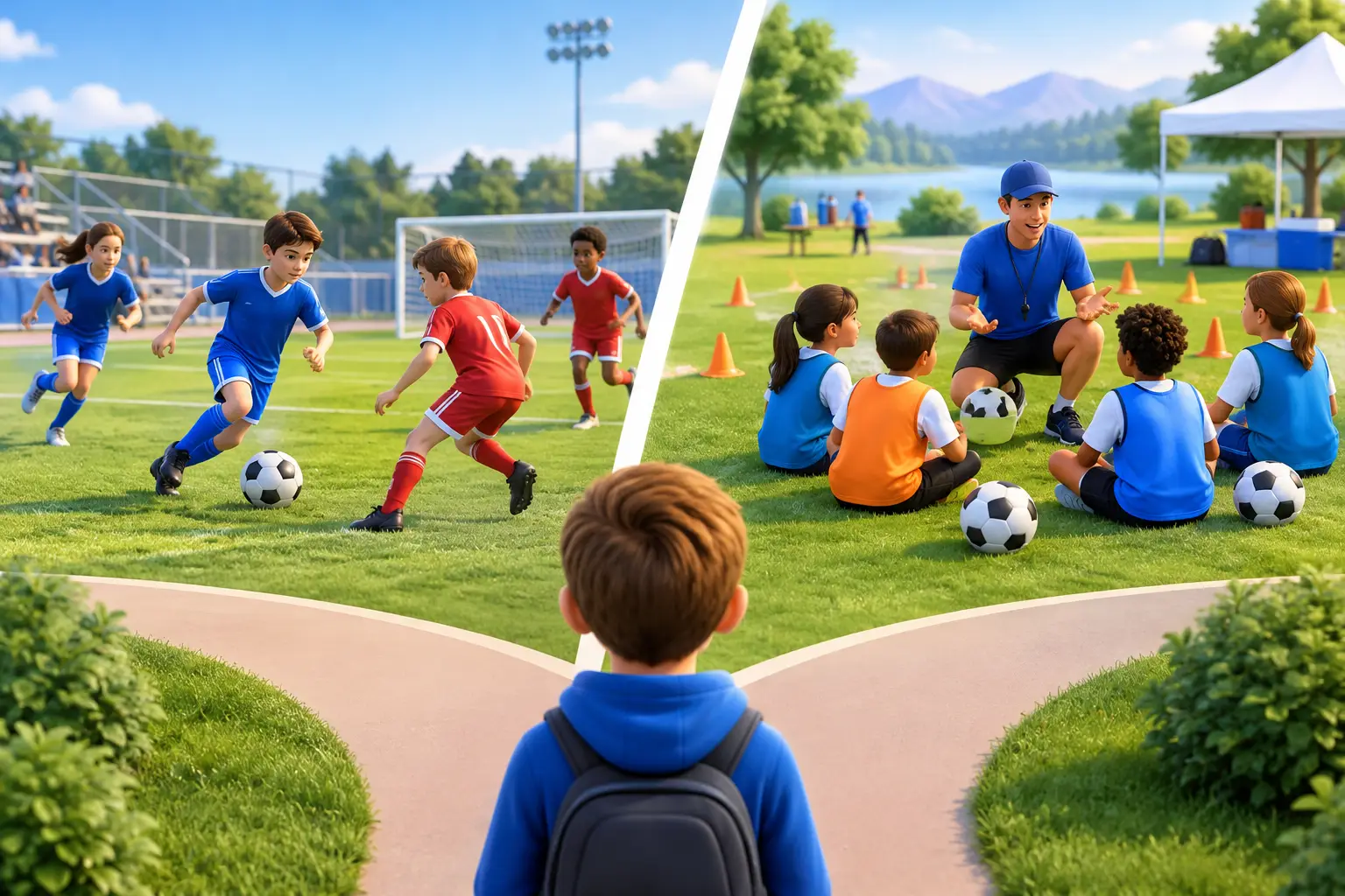 Youth Sports Leagues Versus Camps Explained